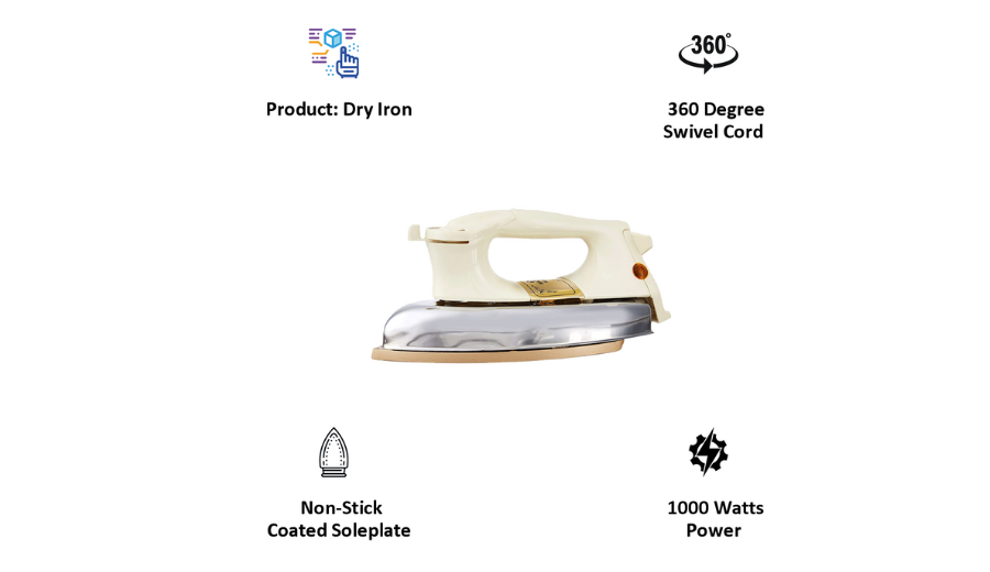 FULL REVIEW OF BAJAJ DHX 9 1000-WATT DRY IRON