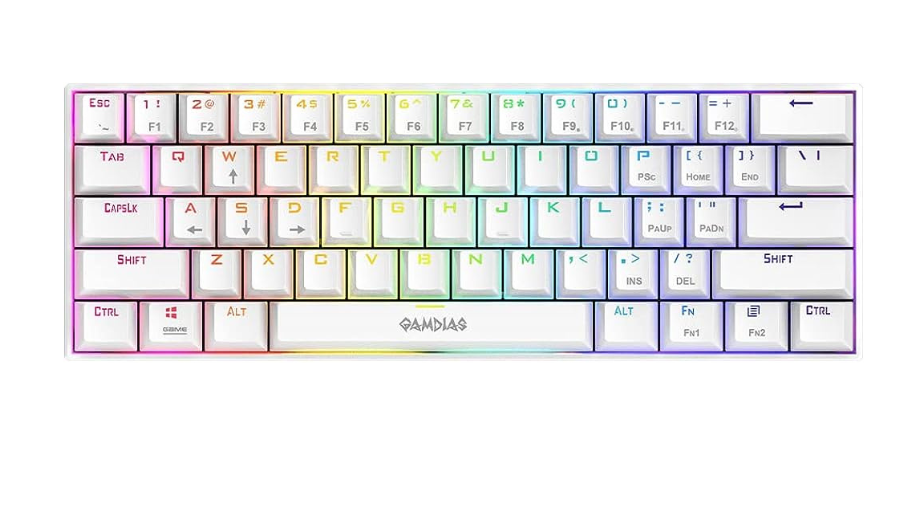 GAMDIAS HERMES E3 RGB MECHANICAL GAMING KEYBOARD REVIEW