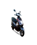 Okinawa Ridge+ Electric Scooter | With GPS | Smart Scooter | 81 km | 45kmph | 2-3 hour charging | 3 Year Warranty - Blue-M00000002126