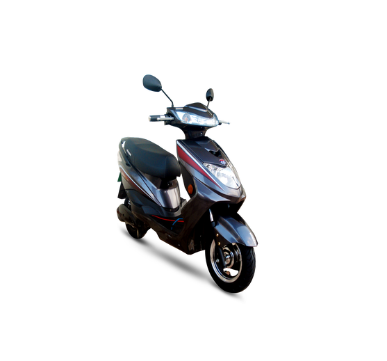 Okinawa Ridge+ Electric Scooter | With GPS | Smart Scooter | 81 km | 45kmph | 2-3 hour charging | 3 Year Warranty - Blue-M00000002126