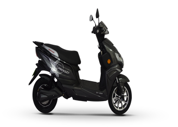 Okinawa iPraise+ Electric Scooter | Intelligent Scooter | 137 km | 56kmph | 4-5 hour charging | 3 Year Warranty - LIQUID METAL