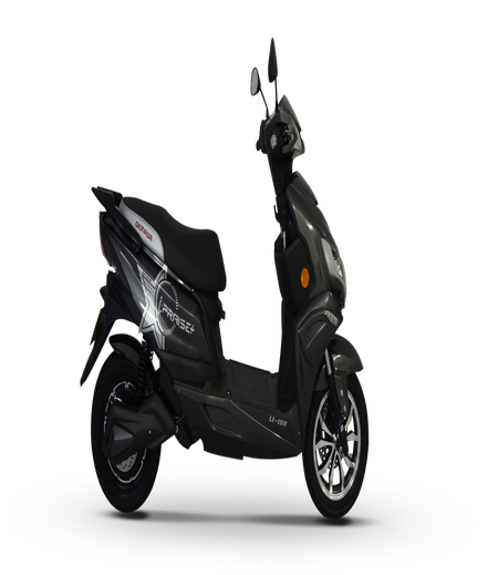 Okinawa iPraise+ Electric Scooter | Intelligent Scooter | 137 km | 56kmph | 4-5 hour charging | 3 Year Warranty - LIQUID METAL