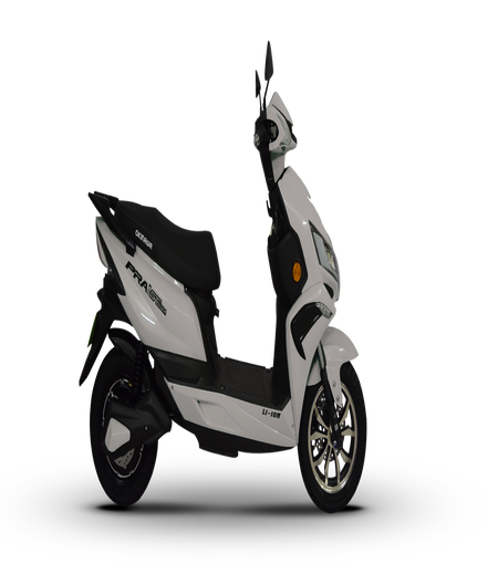 Okinawa iPraise Pro Electric Scooter | Electric Swag | 137 km | 56kmph | 4-5 hour charging | 3 Year Warranty - PEARL WHITE