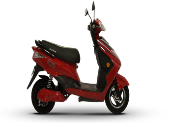 Okinawa R30 Electric Scooter | Eco Companion | 60 km | 25kmph | 4-5 hour charging | 3 Year Warranty - RED