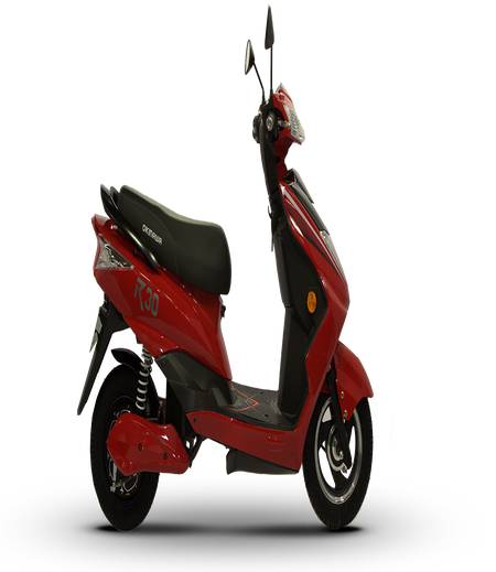 Okinawa R30 Electric Scooter | Eco Companion | 60 km | 25kmph | 4-5 hour charging | 3 Year Warranty - RED-M00000002114