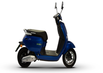 Okinawa Lite Electric Scooter | Lite | 60 km | 25kmph | 4-5 hour charging | 3 Year Warranty - BLUE