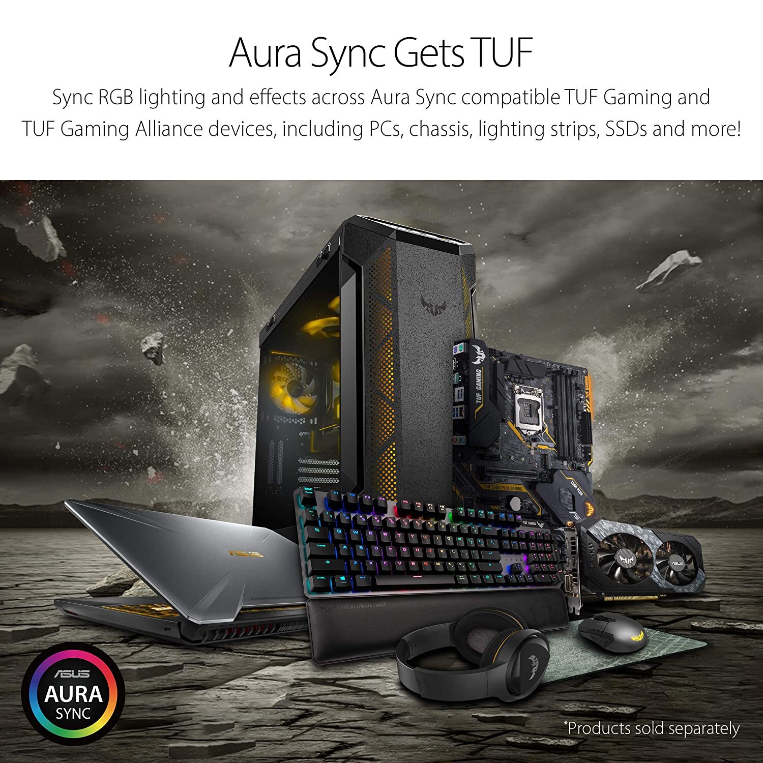 Asus TUF Gaming M3 Optical USB RGB Gaming Mouse Featuring A 7000 DPI Optical Sensor, 7 Programmable Buttons, 4-Level DPI Switch and Aura Sync RGB Lighting