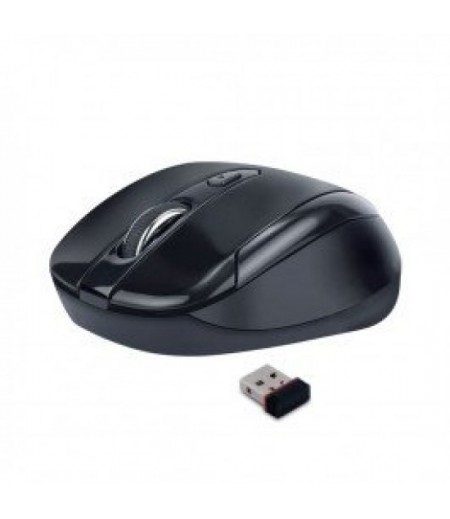 iBall Freego G18 Black Wireless Optical Mouse  (USB, Full Back)