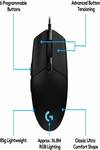 Logitech G102 Wired Optical Gaming Mouse  (USB 2.0, Black)