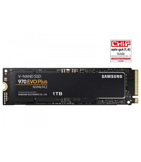 Samsung 970 EVO Plus 1TB PCIe NVMe M.2 (2280) Internal Solid State Drive (SSD) (MZ-V7S1T0)