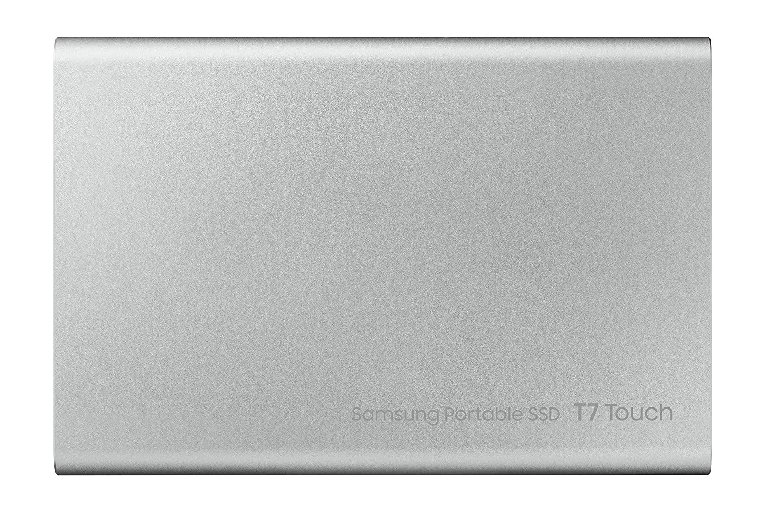 Samsung T7 Touch 1TB Up to 1,050MB/s USB 3.2 Gen 2 (10Gbps, Type-C) External Solid State Drive (Portable SSD) Silver (MU-PC1T0S)