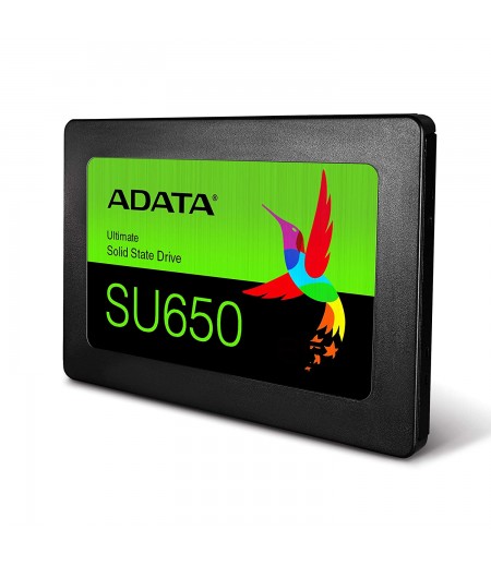 A-DATA Ultimate SU650 3D NAND 120GB Solid State Drive - Black