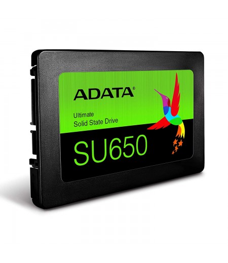 A-DATA Ultimate SU650 3D NAND 120GB Solid State Drive - Black