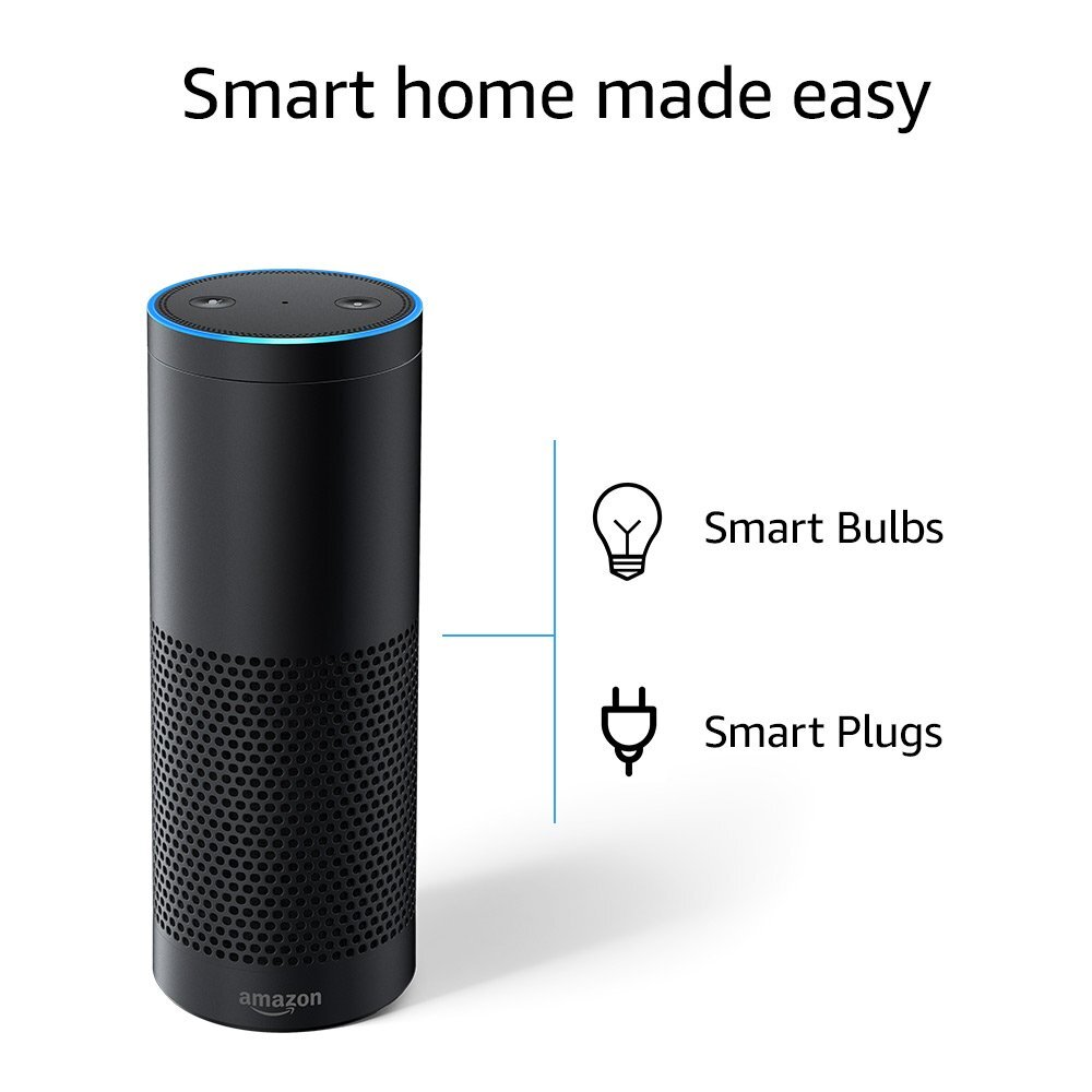 Echo Plus (1st Gen) – with a built-in smart home hub – Black