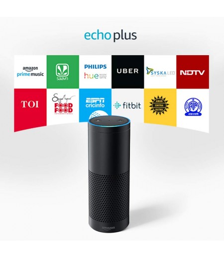 Echo Plus (1st Gen) – with a built-in smart home hub – Black