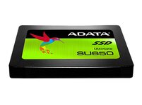 Adata Ultimate SU650 3D NAND 480GB Solid State Drive - Black