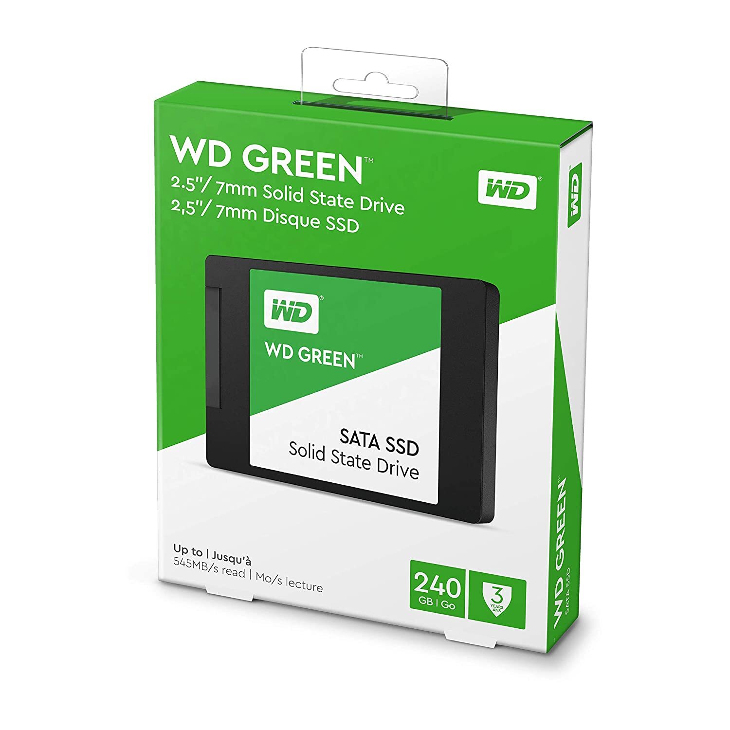 Western Digital WD Green 240 GB 2.5 inch SATA III Internal Solid State Drive (WDS240G2G0A)