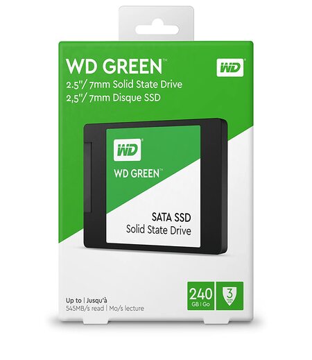 Western Digital WD Green 240 GB 2.5 inch SATA III Internal Solid State Drive (WDS240G2G0A)