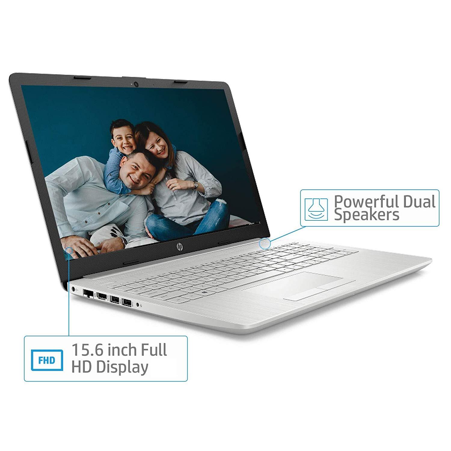 HP 15 Core i3 7th gen 15.6-inch Laptop (4GB/1TB HDD/Windows 10 Home/Natural Silver/2.04 kg), 15-DA0326TU-M000000000121 www.mysocially.com