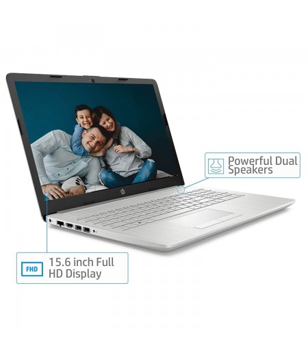 HP 15 Core i3 7th gen 15.6-inch Laptop (4GB/1TB HDD/Windows 10 Home/Natural Silver/2.04 kg), 15-DA0326TU-M000000000121 www.mysocially.com