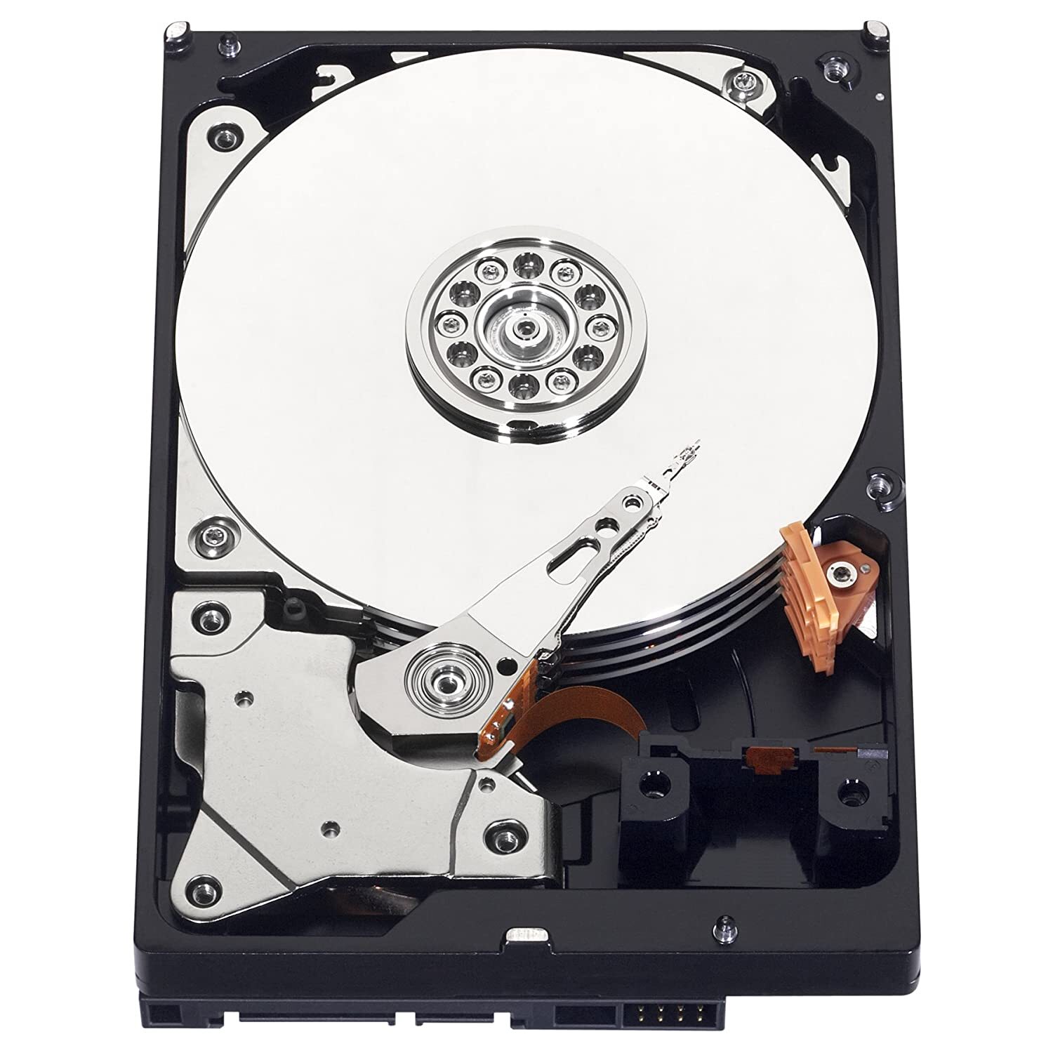 Western Digital HDD WD10EZEX 1TB SATA 6Gb/s Desktop 7200rpm 64MB Cache Bare Drive (WD10EZEX)