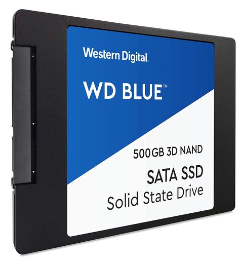 Western Digital WD Blue 500 GB 2.5 inch SATA III Internal Solid State Drive (WDS500G2B0A)