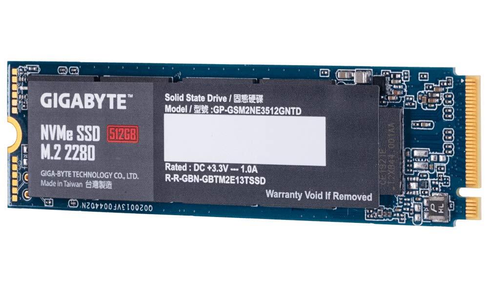 GIGABYTE NVMe SSD 512GB