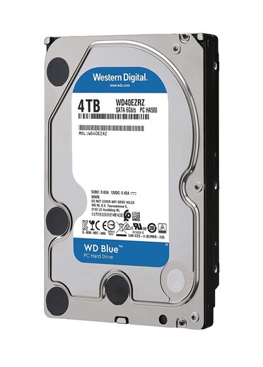 Western Digital Blue 4TB Internal Hard Drive (Western Digital40EZRZ)