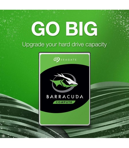 Seagate Barracuda 2 TB Internal Hard Drive HDD – 3.5 Inch SATA 6 Gb/s 7,200 RPM 64 MB Cache for Computer Desktop PC Laptop (ST2000DM008)