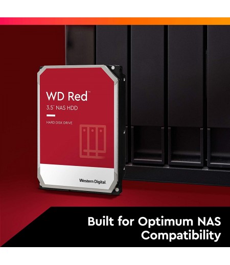 Western Digital WD Red 2TB NAS Internal Hard Drive - 5400 RPM Class, SATA 6 GB/S, 256MB Cache, 3.5"