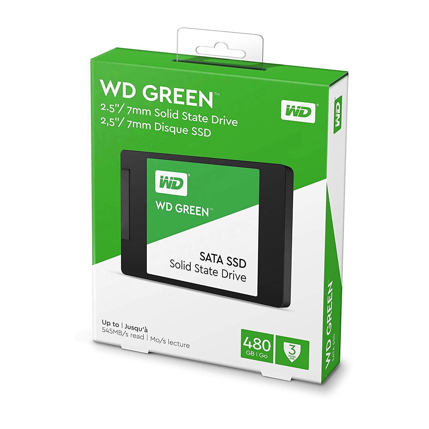 Western Digital WD Green 480 GB 2.5 inch SATA III Internal Solid State Drive (WDS480G2G0A)