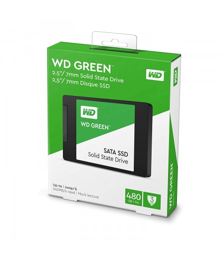 Western Digital WD Green 480 GB 2.5 inch SATA III Internal Solid State Drive (WDS480G2G0A)