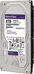 Western Digital 8TB WD Purple Surveillance Internal Hard Drive - 7200 RPM Class, SATA 6 Gb/s, , 256 MB Cache, 3.5" - WD82PURZ