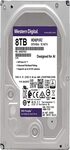 Western Digital 8TB WD Purple Surveillance Internal Hard Drive - 7200 RPM Class, SATA 6 Gb/s, , 256 MB Cache, 3.5" - WD82PURZ