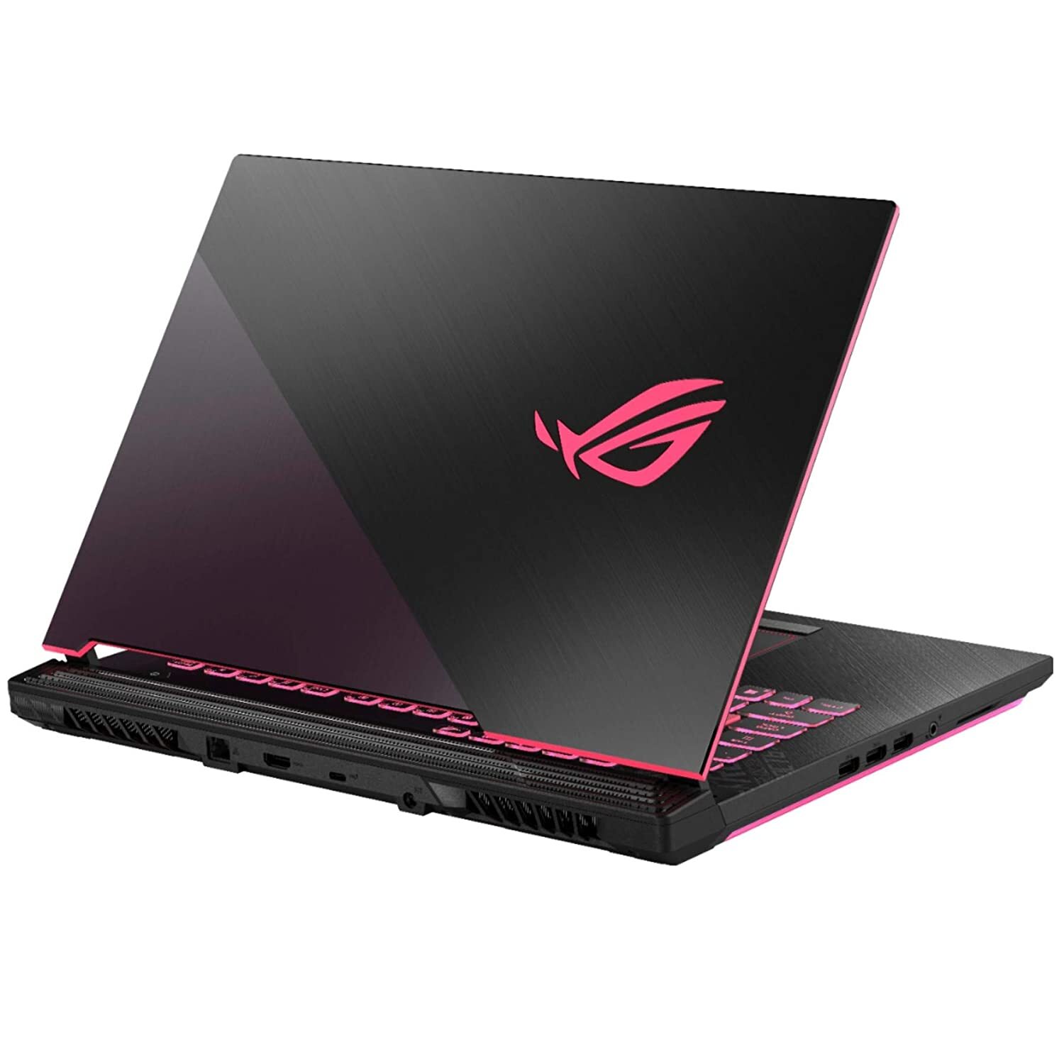 Asus Gaming Laptop ROG Strix G15 i7-10750H(8 Gb Ram,1T SSD,15.6 FHD-144hz,GTX1650Ti-4GB,RGB Backlit,WIFI6,WIN10,,Electro Punk),G512LI-HN179T