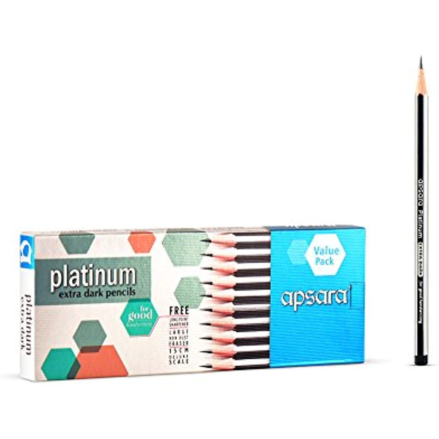 Apsara Platinum Pencils Value Pack - Pack of 20-M00000001299