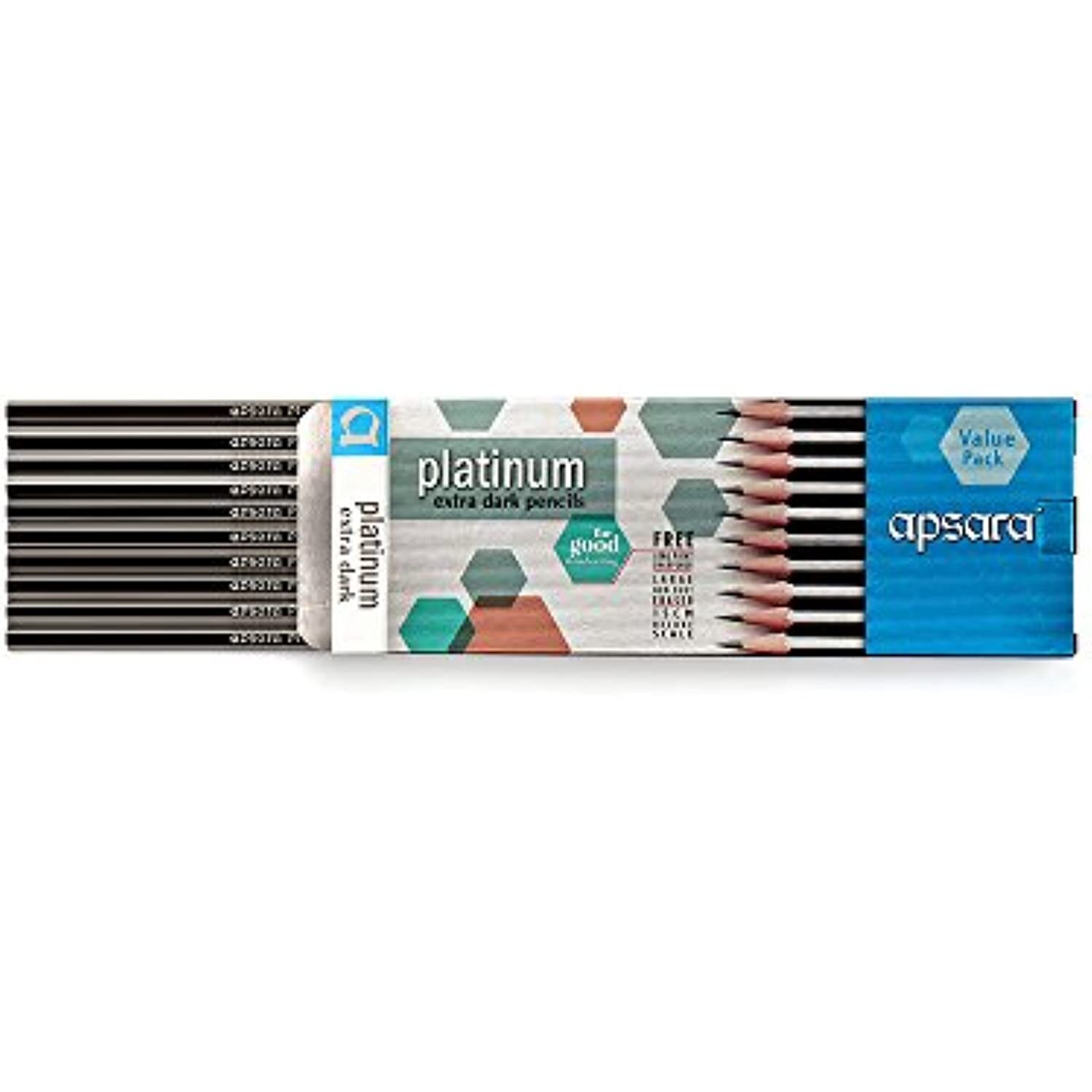 Apsara Platinum Pencils Value Pack - Pack of 20-M00000001299