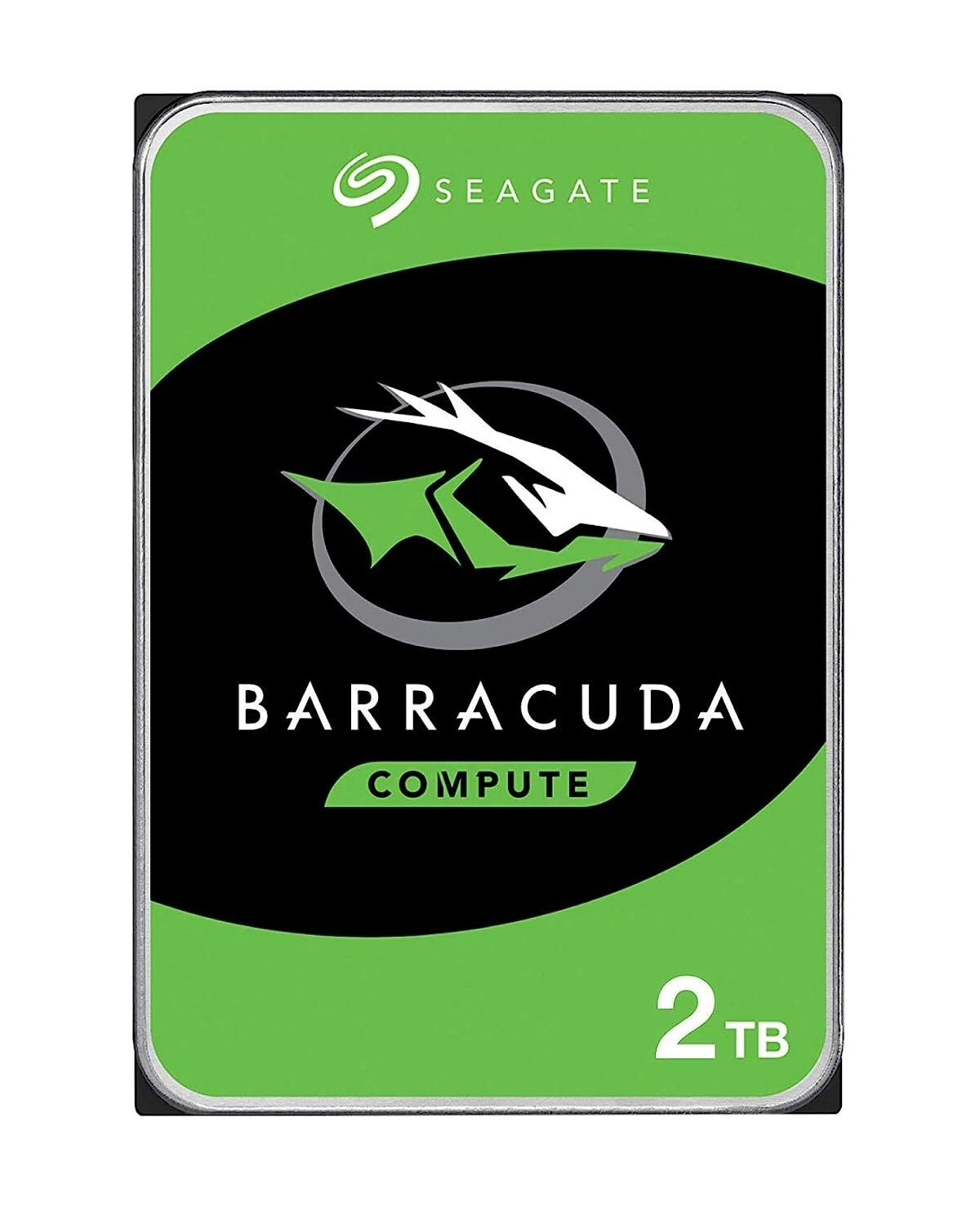 Seagate Barracuda 2 TB Internal Hard Drive HDD    8.89 cm (3.5 Inch) SATA 6 Gb/s 5400 RPM 256 MB Cache for Computer Desktop PC (ST2000DM005)