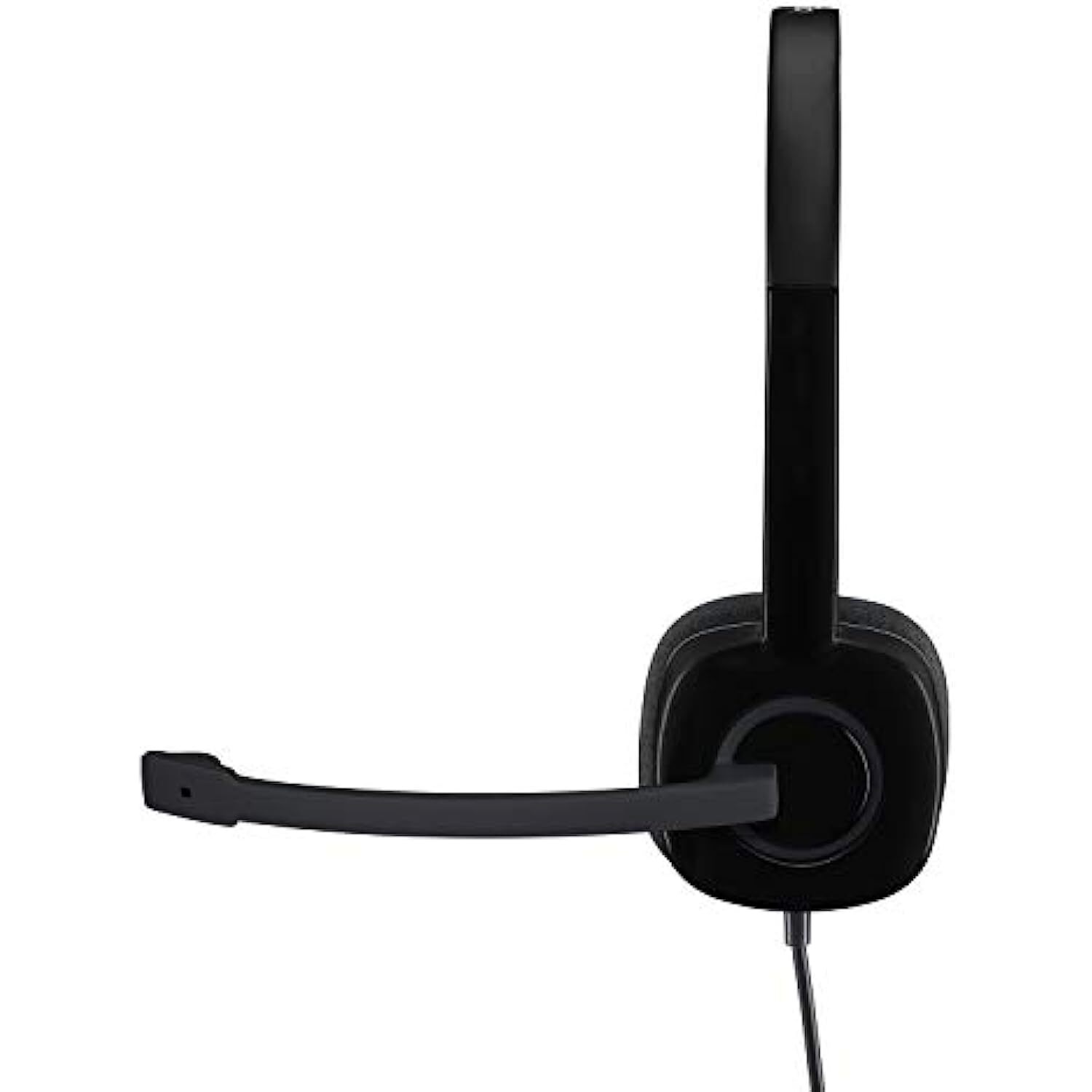 Logitech H151 Wired On Ear Headphones With Mic (Black)