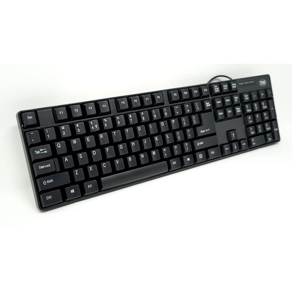 TVS Electronics Champ Wired Keyboard (Black)