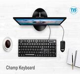 TVS Electronics Champ Wired Keyboard (Black)