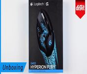 Logitech G402 Hyperion Fury USB Wired Gaming Mouse, 4,000 DPI, Lightweight, 8 Programmable Buttons, Compatible for PC/Mac - Black