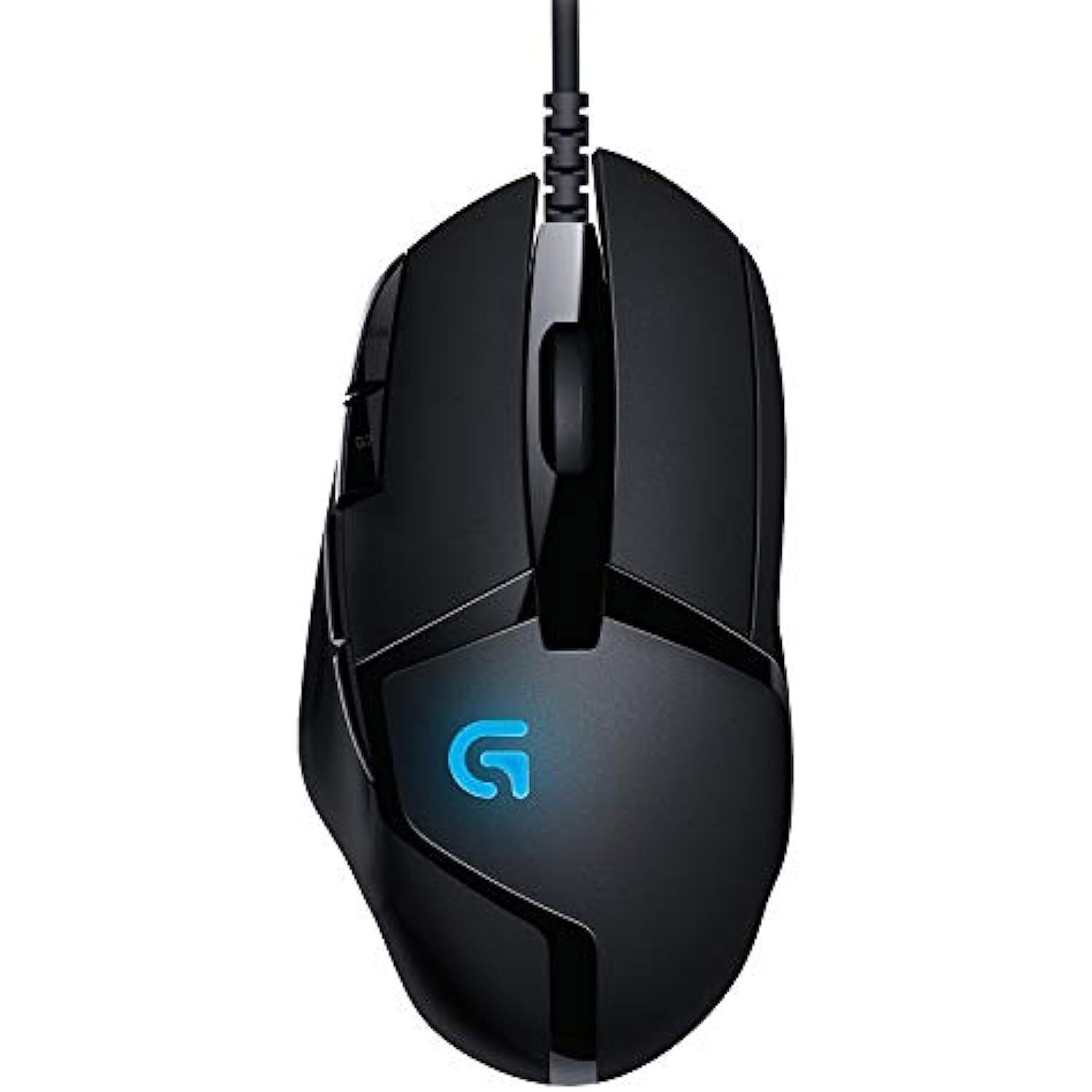 Logitech G402 Hyperion Fury USB Wired Gaming Mouse, 4,000 DPI, Lightweight, 8 Programmable Buttons, Compatible for PC/Mac - Black