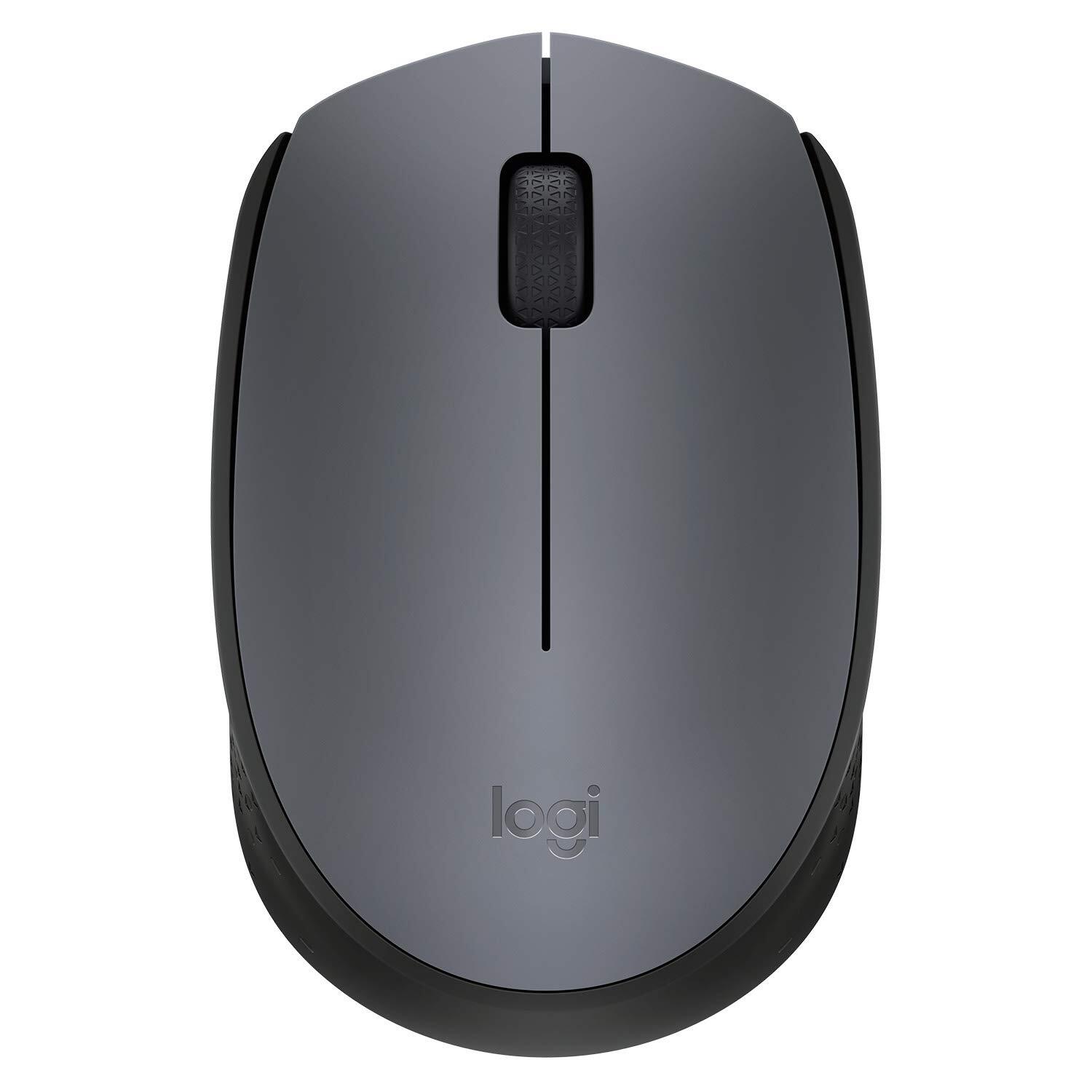 Logitech M171 Wireless Mouse Grey/Black