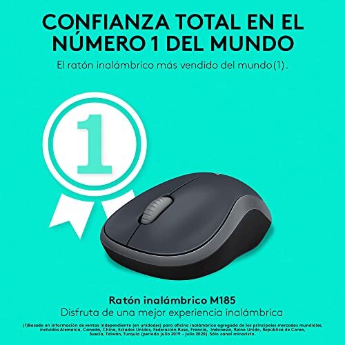 Logitech M185 Wireless USB Mouse