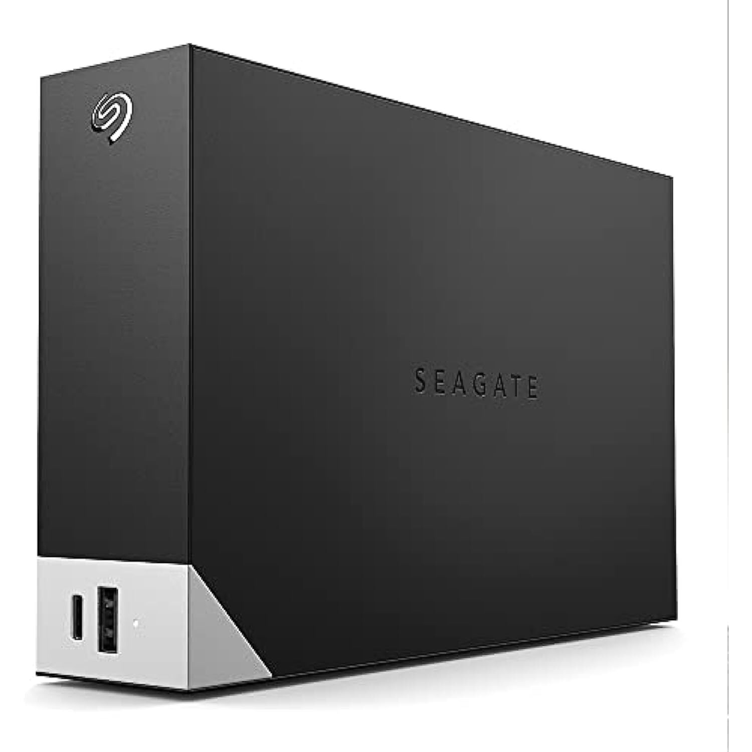 Seagate One Touch Hub 8TB Desktop External HDD USB-C & USB 3.0 Port, with 3 yr Data Recovery Services, for Computer PC Laptop Mac, 4 Months Adobe Photography Plan (STLC8000400), Black