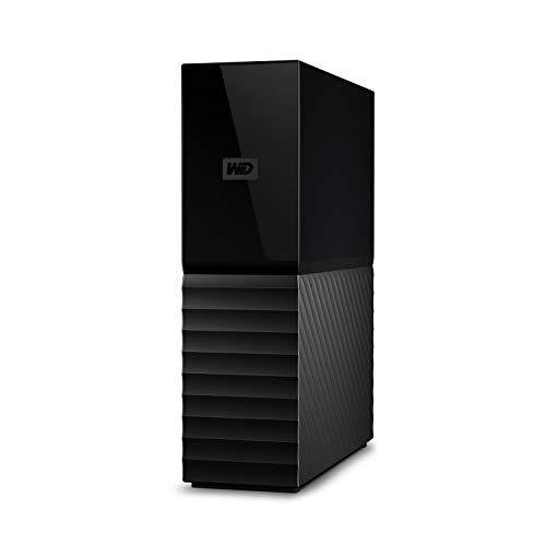 Western Digital WD 8TB My Book Desktop External Hard Disk Drive-3.5Inch, USB 3.0 with Automatic Backup,256 Bit AES Hardware Encryption,Password Protection,Compatible with Windows&Mac, Portable HDD-M00000001323