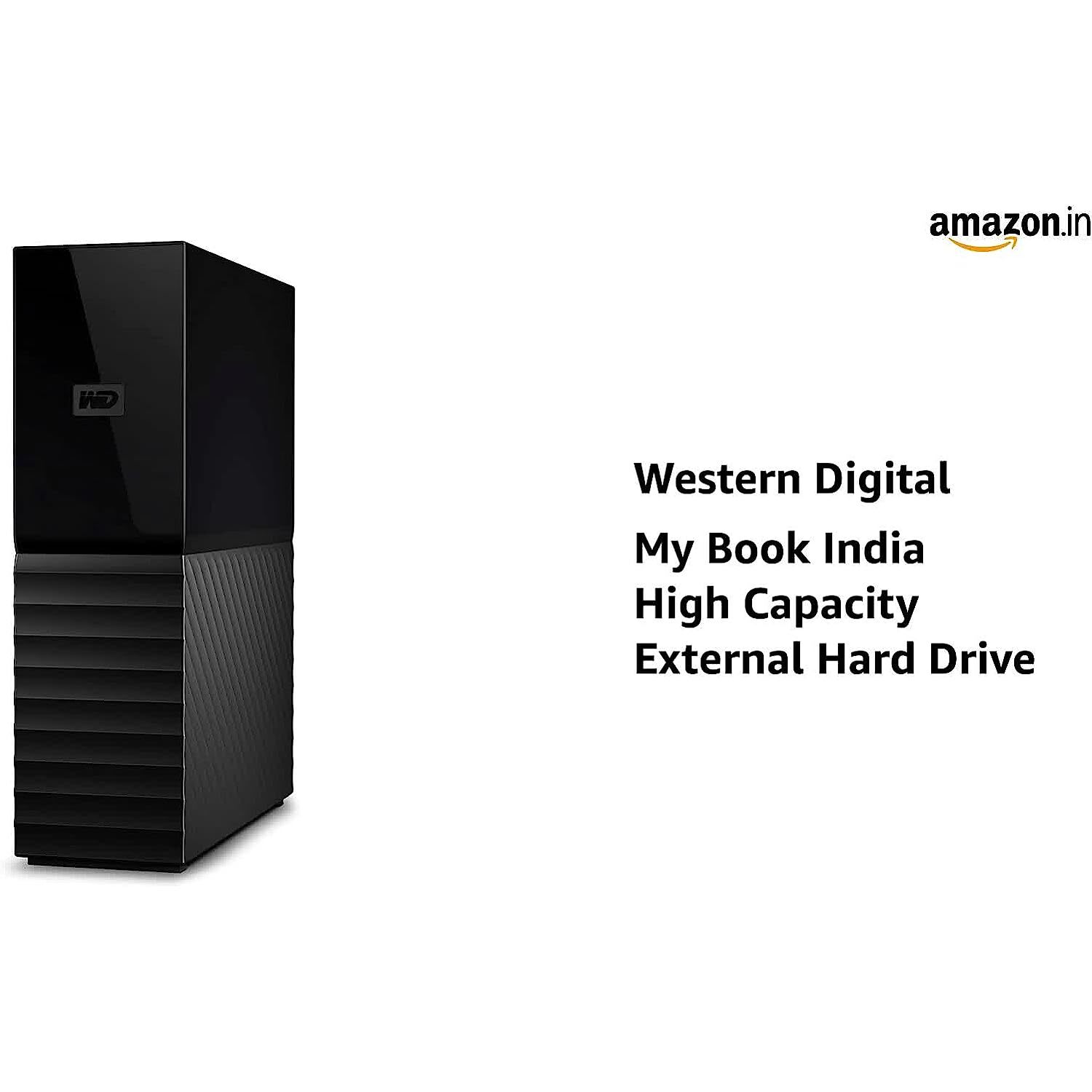 Western Digital WD 8TB My Book Desktop External Hard Disk Drive-3.5Inch, USB 3.0 with Automatic Backup,256 Bit AES Hardware Encryption,Password Protection,Compatible with Windows&Mac, Portable HDD-M00000001323