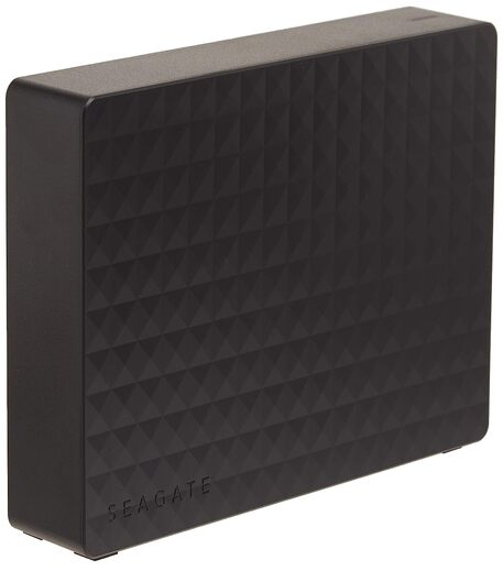 Seagate Expansion Desktop 4 TB External Hard Drive HDD – USB 3.0 for PC Laptop and Mac (STEB4000300)