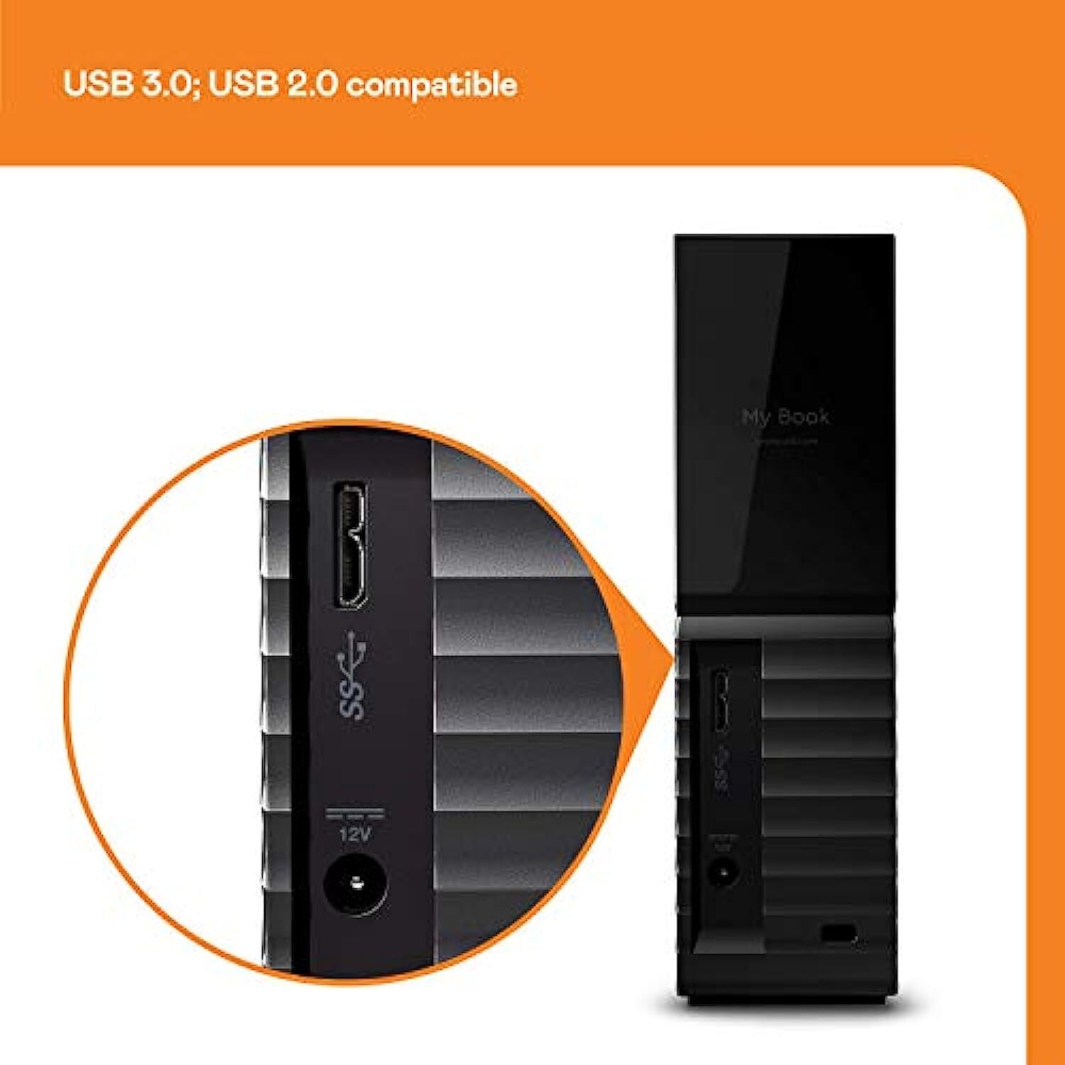 Western Digital WD 4TB My Book Desktop External Hard Disk Drive,Compatible with Windows&Mac, Portable HDD